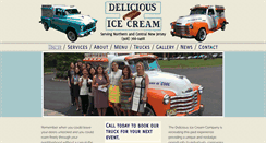 Desktop Screenshot of deliciousicecreamllc.com